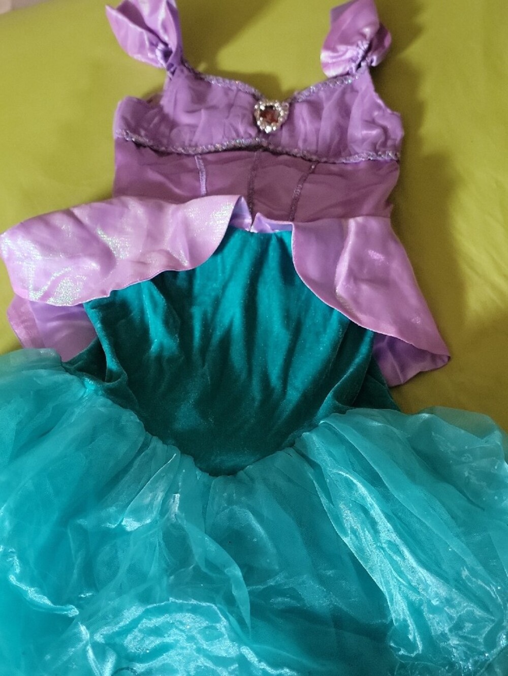 Disney Purple Ariel-Inspired Princess Dress with Jewel Accent - Picture 10 of 12